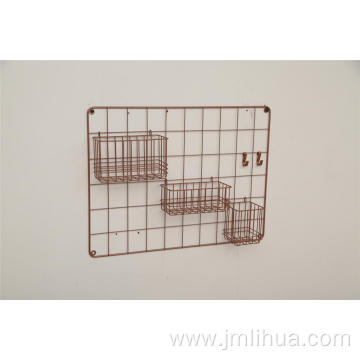 hanging wire basket for wall